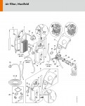 Stihl BR 550 Blower Spare Parts